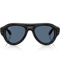 Ray-Ban - Aviator Puffer Sunglasses - Lyst