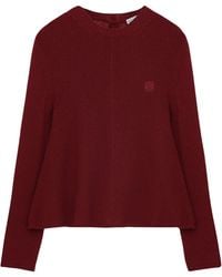 Loewe - Cashmere-Blend Button-Up Sweater - Lyst