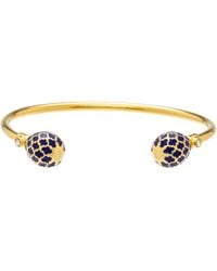Halcyon Days - Plated Agama Torque Bracelet - Lyst