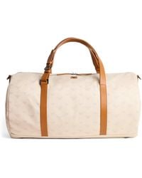 Emporio Armani - Canvas All-Over Eagle Weekend Bag - Lyst
