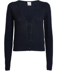 Barrie - Cashmere Summer Lace Cardigan - Lyst