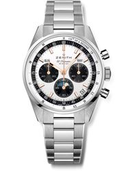 Zenith - Stainless Steel Chronomaster Watch - Lyst