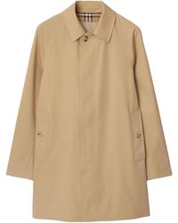 Burberry - Cotton Camden Heritage Short Car Coat - Lyst