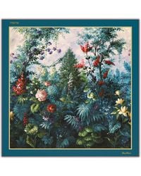 Max Mara - Silk Printed Scarf - Lyst