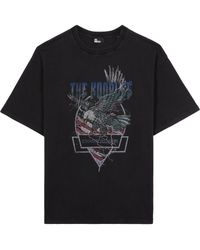 The Kooples - Cotton Printed T-shirt - Lyst