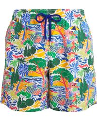 Vilebrequin - Seaside Life Print Moorea Swim Shorts - Lyst