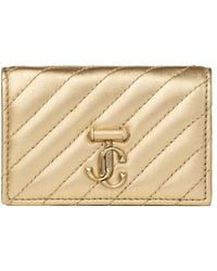 Jimmy Choo - Curve Nello Leather Wallet - Lyst