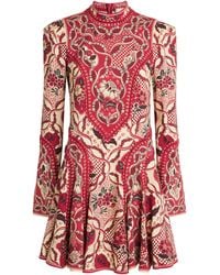 ALÉMAIS - Appliquéd Kenny Mini Dress - Lyst