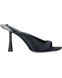 Benedetta Bruzziches - Satin Embellished Cossyra Mules 95 - Lyst