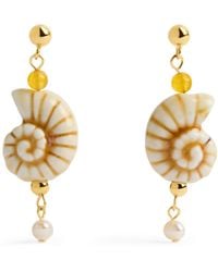 Anni Lu - Plated Seaside Earrings - Lyst