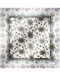 Weekend by Maxmara - Silk Twill Floral Scarf - Lyst