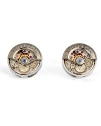 Tateossian - Circle Skeleton Gear Cufflinks - Lyst