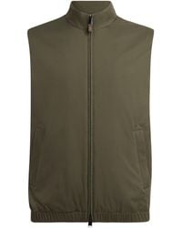 Canali - High-Neck Gilet - Lyst