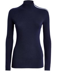 Moncler - Wool Stripe-detail Sweater - Lyst