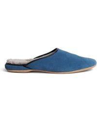 Derek Rose - Suede Douglas Slippers - Lyst