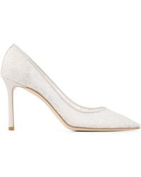 Jimmy Choo - Romy 85 Lace Pumps - Lyst