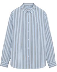 Loewe - Stripe Anagram Shirt - Lyst