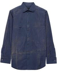 Prada - Cotton Vintage-Look Shirt - Lyst
