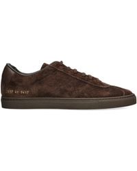 Common Projects - Suede Field Sneakers - Lyst