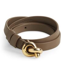 Bottega Veneta - Leather Knot Belt - Lyst