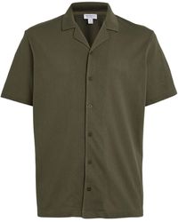 Sunspel - Notched-collar Riviera Shirt - Lyst
