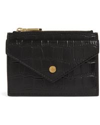 Harrods - Leather Zip-Up Card Holder - Lyst