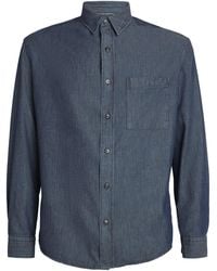Canali - Silk-Cotton Shirt - Lyst