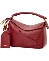 Loewe - X Paula's Ibiza Mini Lambskin Puzzle Top-Handle Bag - Lyst