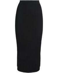 Wolford - Wool-Blend Seamless Midi Skirt - Lyst