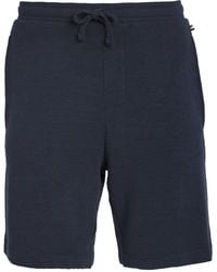 BOSS - Ribbed Lounge Shorts - Lyst