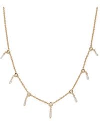 Jacquie Aiche - And Diamond Shaker Necklace - Lyst