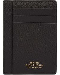 Smythson - Panama Leather Compact Card Holder - Lyst