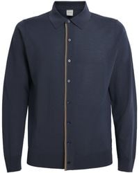 Paul Smith - Merino Wool Signature Stripe Cardigan - Lyst