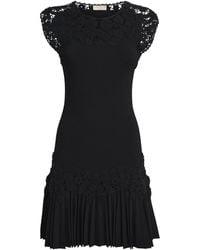 Ulla Johnson - Crochet-Trim Noemie Mini Dress - Lyst