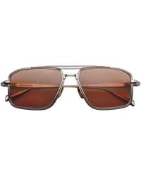 Jacques Marie Mage - Titanium Earl Aviator Sunglasses - Lyst