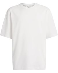 Studio Nicholson - Cotton Bric T-Shirt - Lyst