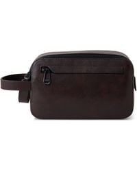 Mulberry - Leather Double-Zip Wash Bag - Lyst