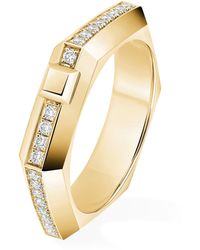 Messika - Moderniste And Diamond Small Pavé Ring - Lyst