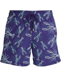 Vilebrequin - Lobster-embroidered Mistral Swim Shorts - Lyst