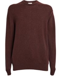 Johnstons of Elgin - Cashmere Crew-neck Sweater - Lyst