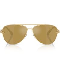 Versace - Metal Ve2283 Aviator Sunglasses - Lyst