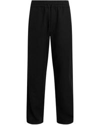 AllSaints - Cotton-linen Hanbury Trousers - Lyst