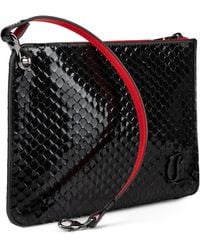 Christian Louboutin - Birdy Patent Leather Pouch - Lyst