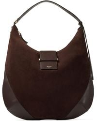 Jimmy Choo - Medium Bar Suede Shoulder Bag - Lyst