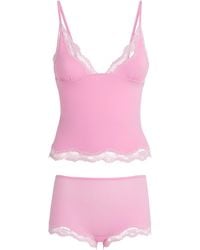 Skims - Fits Everybody Lace-Trim Cami And Shorts Set - Lyst