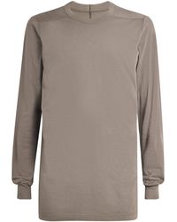 Rick Owens - Long-Sleeve Level T-Shirt - Lyst
