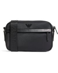 Emporio Armani - Recycled Nylon Cross-Body Bag - Lyst
