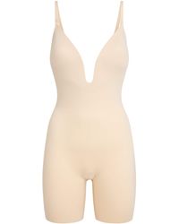 Spanx - Shape Suit Your Fancy Plunge Mid-Thigh Bodysuit - Lyst