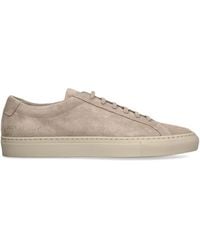 Common Projects - Suede Original Achilles Low-Top Sneakers - Lyst