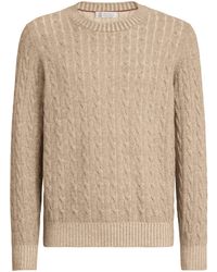 Brunello Cucinelli - Cashmere Cable-Knit Sweater - Lyst